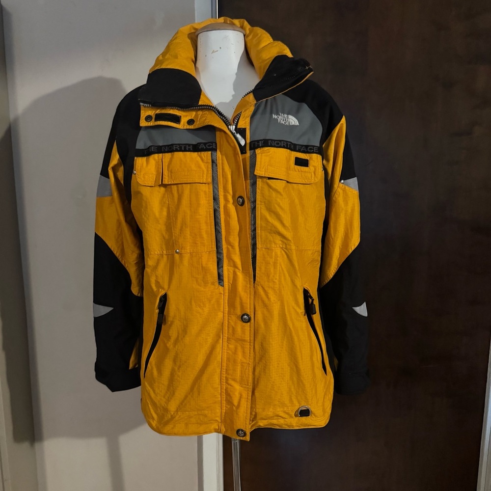 The North Face Black and Yellow Jacket
